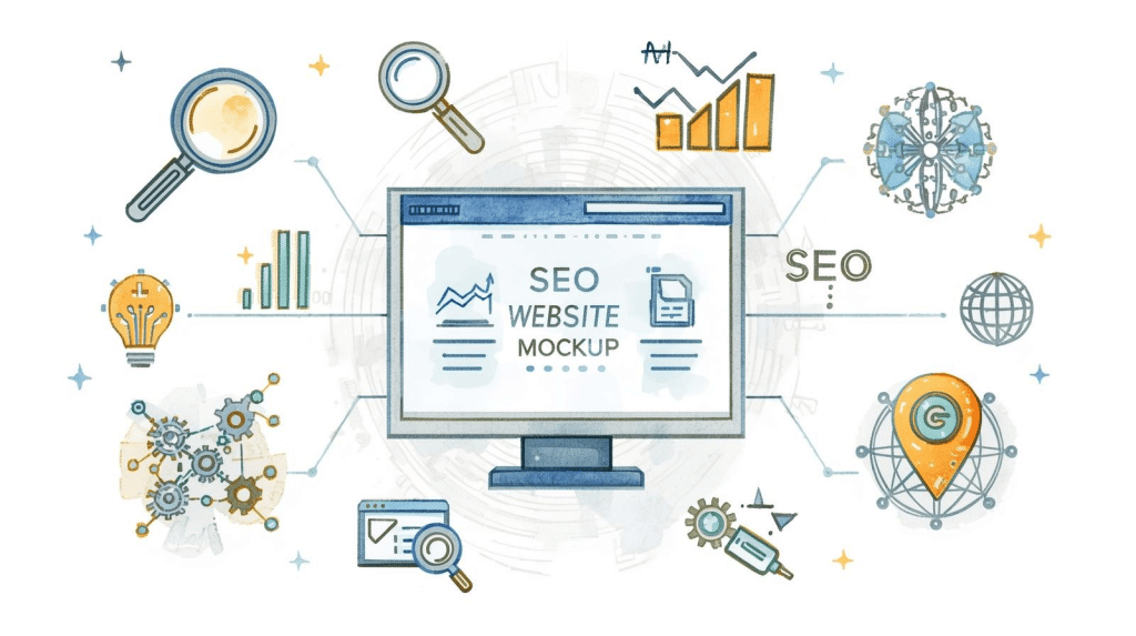Site web, SEO, IA et visibilité locale