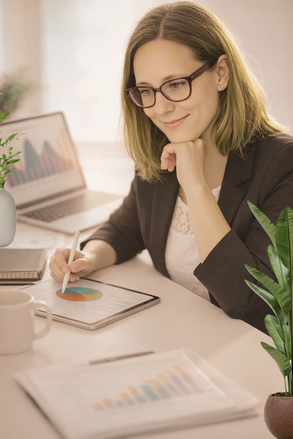j'analyse l'entreprise de mon client et je réfléchie à une stratégie