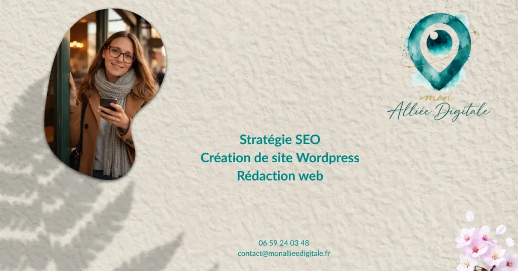 Coralie consultante et experte en SEO local prendre contact pour un audit et un accompagnement sur-mesure